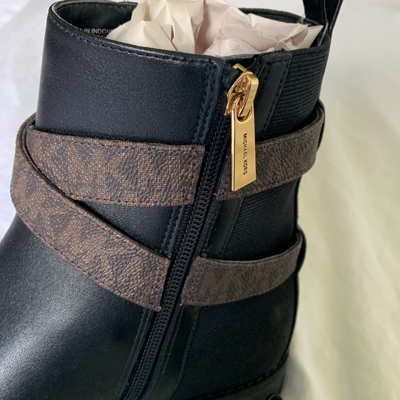 NWOT Michael Kors Rory Faux Leather Ankle Boots - Picture 8 of 14